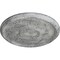 Ekena Millwork Odessa Bead & Barrel Medallion (Canopies up to 5"), 19 3/4"OD x 1 3/8"P, Ultra Pure White Crackle CM20ODUWC - alternate 3